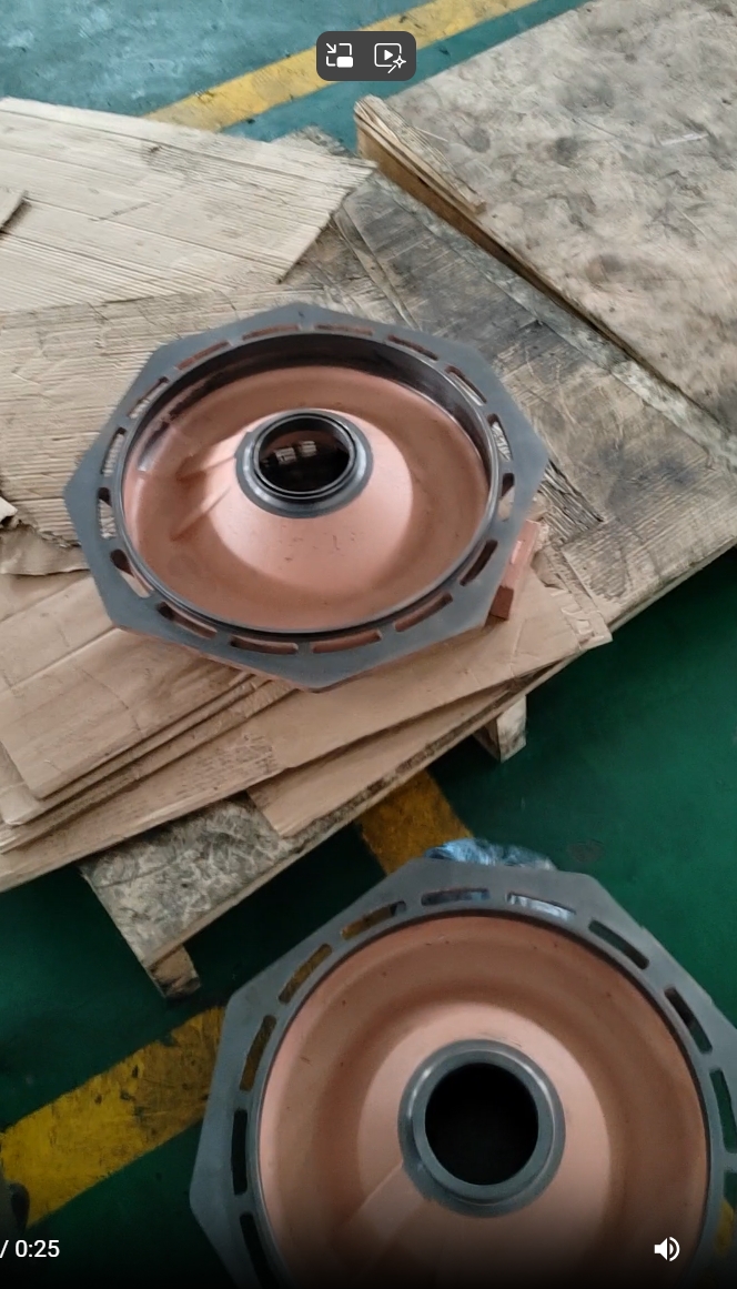 动车端盖加工视频