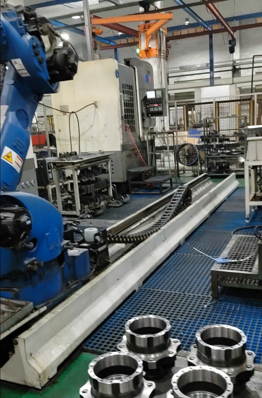 轮毂加工生产自动化生产线